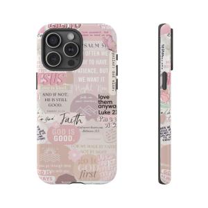 Pink Christian Quote Phone Case - Jesus Saves