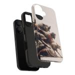 Jesus and Wolves Christian Phone Case for iPhone
