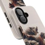 Jesus and Wolves Christian Phone Case for iPhone