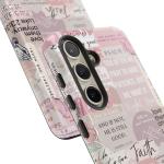 Pink Christian Quote Phone Case - Jesus Saves