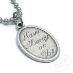 Jesus Have Mercy Medal Pendant Necklace with Chain