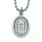 Jesus Have Mercy Medal Pendant Necklace with Chain