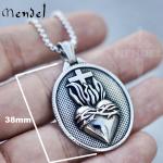 Men's Cross Sacred Heart of Jesus Necklace