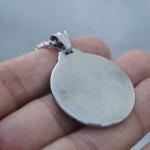 Men's Cross Sacred Heart of Jesus Necklace
