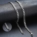 Men's Stainless Steel Jesus Cross Necklace