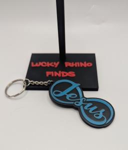 Jesus Infinity Keychain - Faith & Love Design