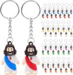 50 Mini Jesus Keychains – Pack of 50