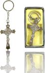 Set of 12 Jesus Crucifix Keychains for Gifts