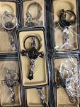 Set of 12 Jesus Crucifix Keychains for Gifts