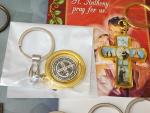 Christian Keychain Collection with Angel and Cross