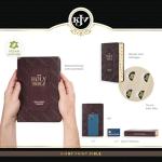 KJV Giant Print Red Letter Bible, Faux Leather