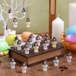 50 Mini Glow in the Dark Jesus Keychains