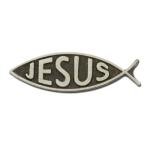 Jesus Fish Lapel Pin: Popular Christian Jewelry for Bikers