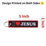 Jesus Faith Charm Keychain and Luggage Tag