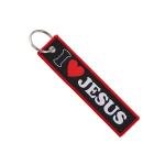 Jesus Faith Charm Keychain and Luggage Tag