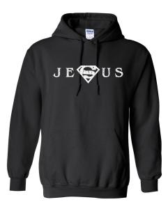 Jesus Superman Hoodie - Fun Christian Style