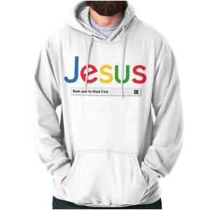 Jesus Seek and Ye Shall Find Hoodie