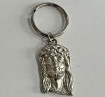 Vintage Jesus Christ Metal Keychain - Y2K Style