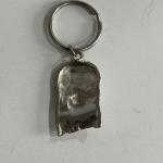 Vintage Jesus Christ Metal Keychain - Y2K Style