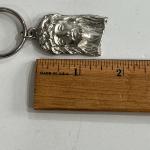 Vintage Jesus Christ Metal Keychain - Y2K Style