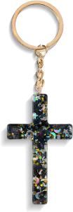 Christian Cross Keychain - Perfect Gift for Her