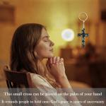 Christian Cross Keychain - Perfect Gift for Her