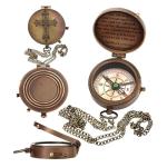 Personalized Engraved Compass for Baptism and Confirmation Gift