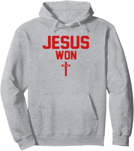 Jesus Won Glory Ohio Pride Unisex Hoodie