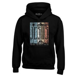 Jesus: The Way, Truth, Life Hoodie