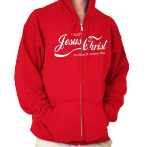 Enjoy Jesus Christ Zip Up Hoodie for All