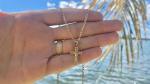 14K Gold Filled CZ Cross Necklace for Everyone