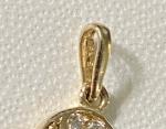 10K Gold Hand of God Charm Locket