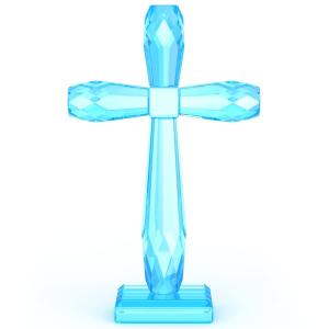 Crystal Holy Cross Decor for Religious Gifts