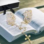 Catholic Wedding Lasso Rosary for Ceremonies
