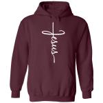 Jesus Cross Unisex Hoodie for Faithful Followers