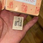 Small Vintage White Bible Prayer Book