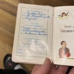 Small Vintage White Bible Prayer Book