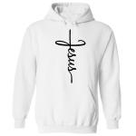 Jesus Cross Unisex Hoodie for Christian Faith