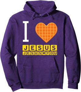 I Love Jesus Heart Hoodie for Everyone
