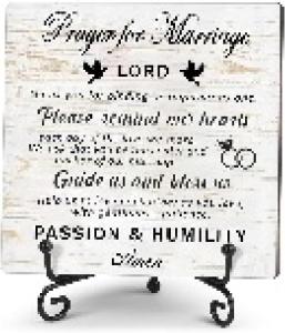 Wedding Prayer Sign - Marriage Blessing Gift