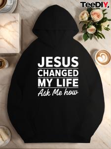 Jesus Changed My Life Women's Hoodie