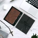 Christian Leather Prayer Journal for Men and Women