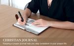 Christian Leather Prayer Journal for Men and Women