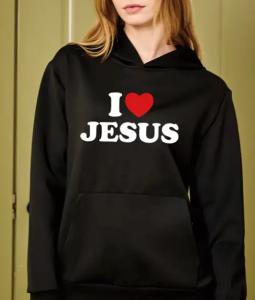 Love Jesus Graphic Hoodie for Everyone