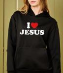 Love Jesus Graphic Hoodie for Everyone