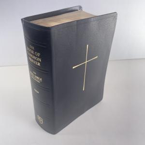 NRSV Black Leather Bible and Book of Common Prayer
