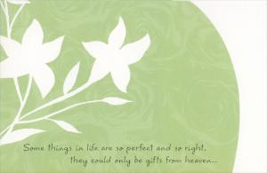 Wedding Card: Your Love is a Gift from Heaven