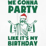 Jesus Birthday Party Funny Women's Hoodie