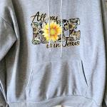 Gray Hoodie: 'All My Hope Is in Jesus