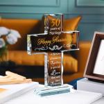 50th Anniversary Religious Cross Gifts for Couples